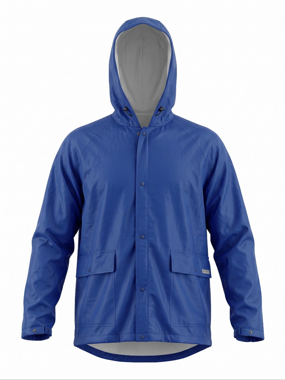 Stearns Quilted Raint Polyvinyl Quilted Hooded Raincoat Hiking Camping Fishing